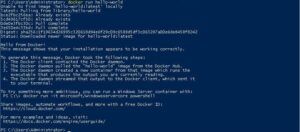 Using Docker Windows Containers with Databases
